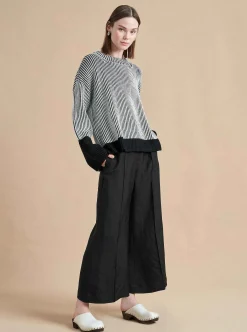 La Ligne Aaa Sweater Cream/Black New