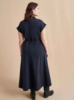 La Ligne Andie Dress Navy Online