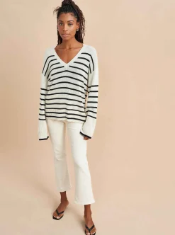 La Ligne Antoine V Neck Sweater Flash Sale