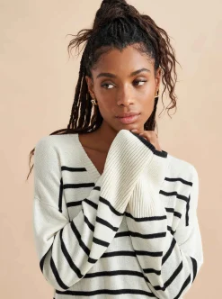 La Ligne Antoine V Neck Sweater Flash Sale