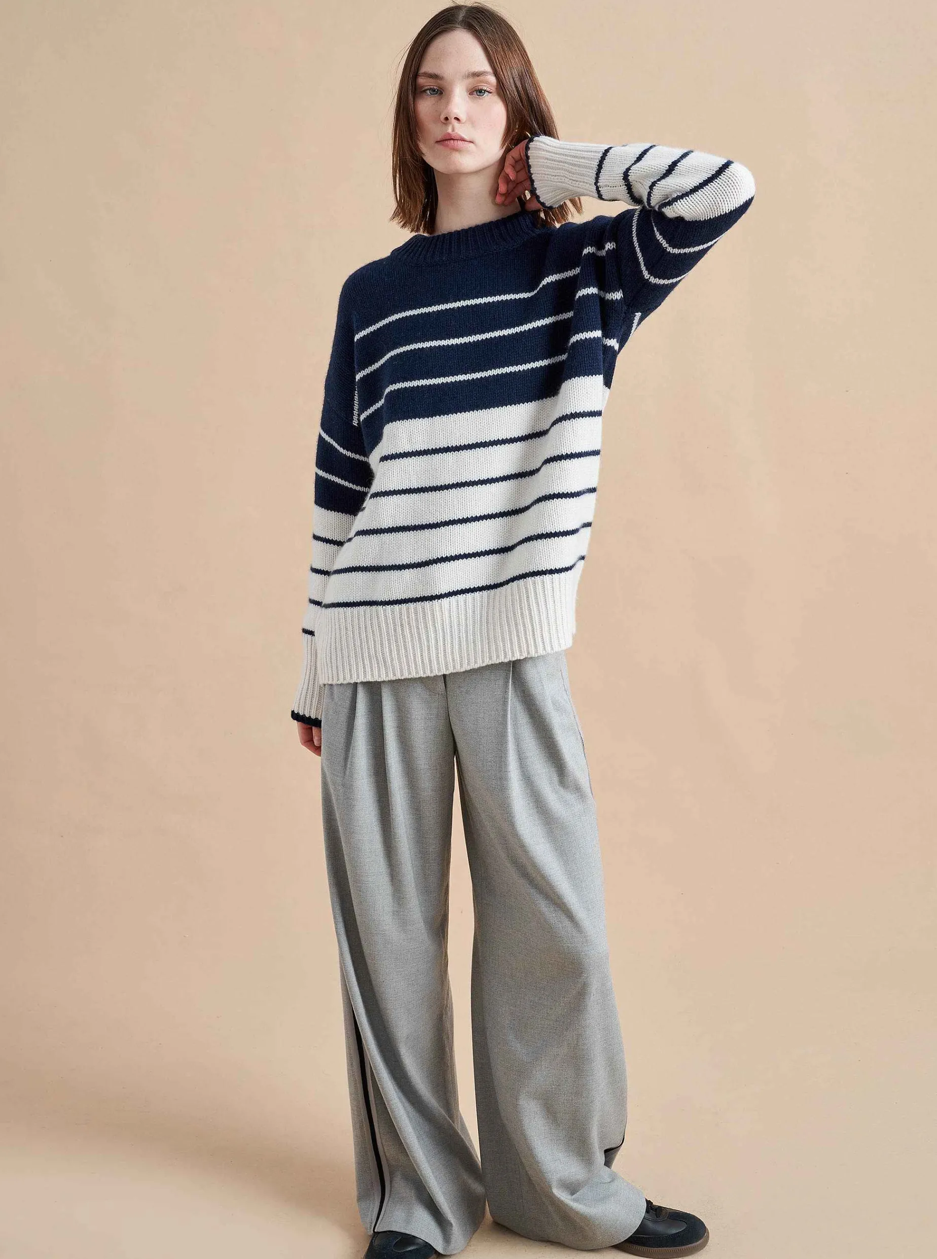 La Ligne Color Block Marin Sweater Clearance