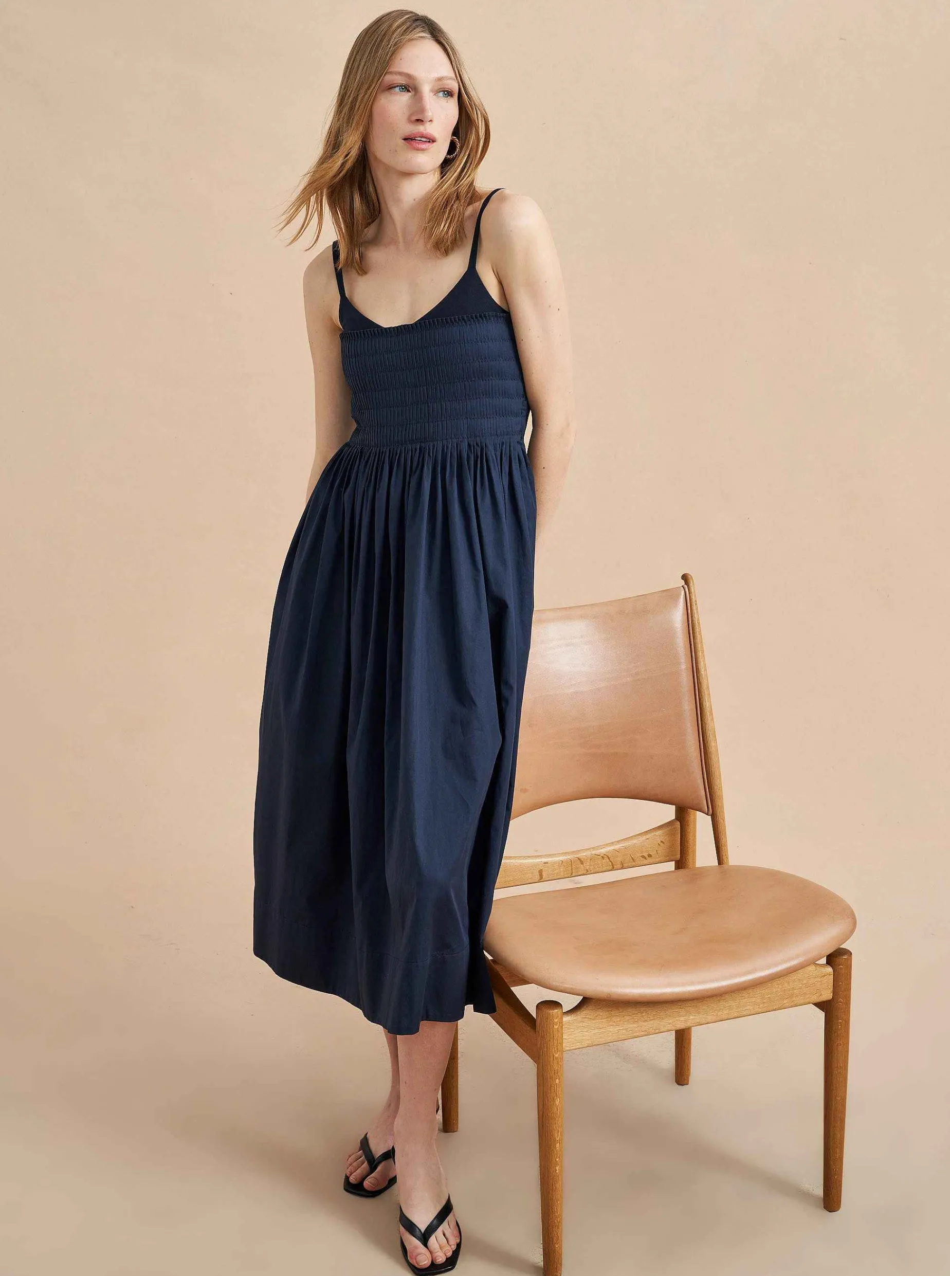La Ligne Devon Dress Midnight Fashion