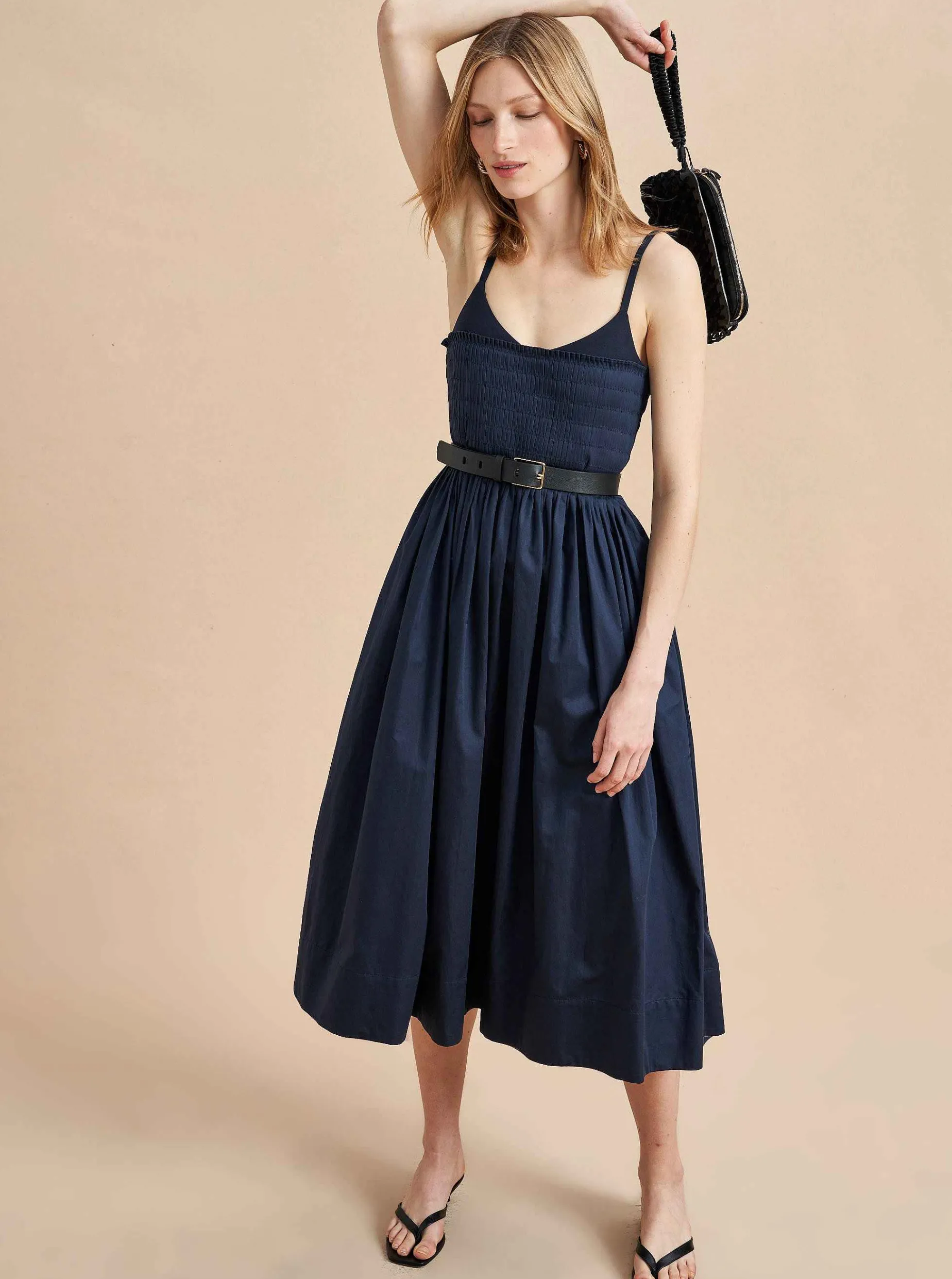 La Ligne Devon Dress Midnight Fashion