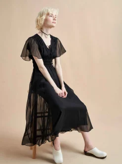 La Ligne Eleonore Dress Black Discount