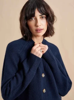 La Ligne Gaston Cardigan Navy Store