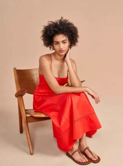 La Ligne Hayley Dress Poppy Clearance