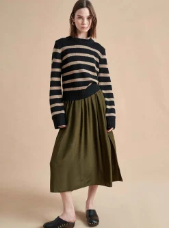La Ligne Jack Sweater Black/Camel Sale