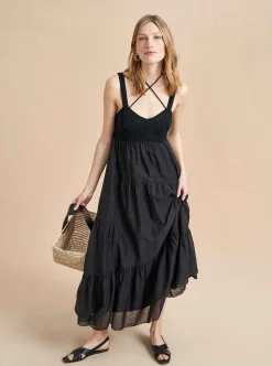 La Ligne Jane Dress Black Discount
