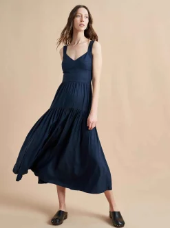 La Ligne Laura Lee Dress Navy Online