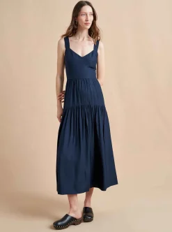 La Ligne Laura Lee Dress Navy Online