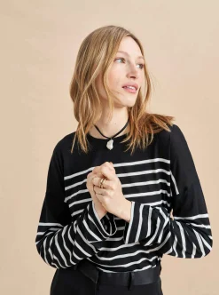 La Ligne Long Sleeve Teddy Tee Best Sale
