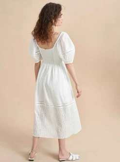 La Ligne Lulu Dress Ivory Discount