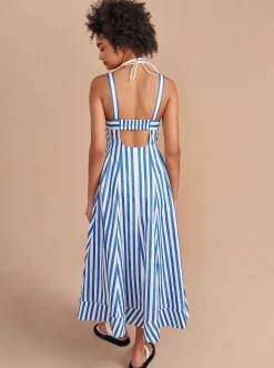 La Ligne Madeleine Dress Blue/Stripe Best