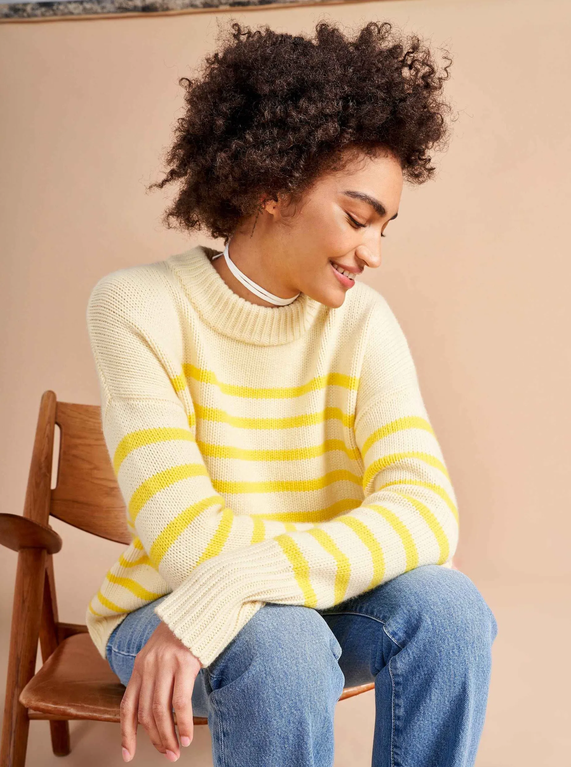 La Ligne Marin Sweater Butter/Lemon Best