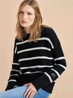 La Ligne Marina Sweater Cream/Palm New