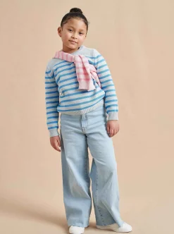 La Ligne Marini Sweater Pale Blue Clearance
