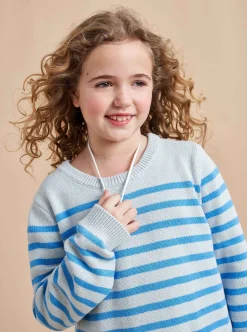 La Ligne Marini Sweater Pale Blue Clearance