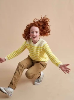 La Ligne Marini Sweater Yellow Flash Sale