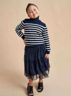 La Ligne Marini Sweater Navy/Cream Sale