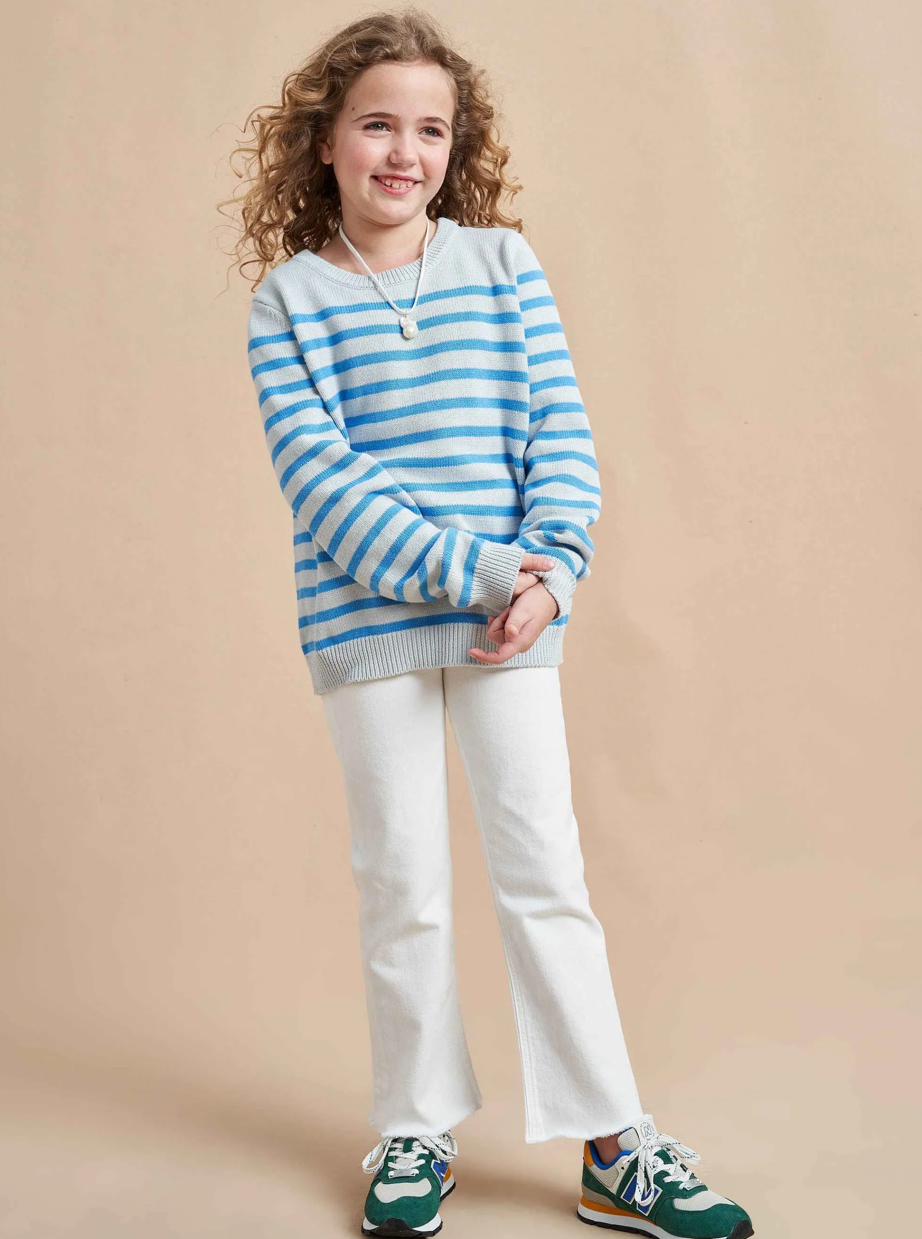 La Ligne Marini Sweater Pale Blue Shop