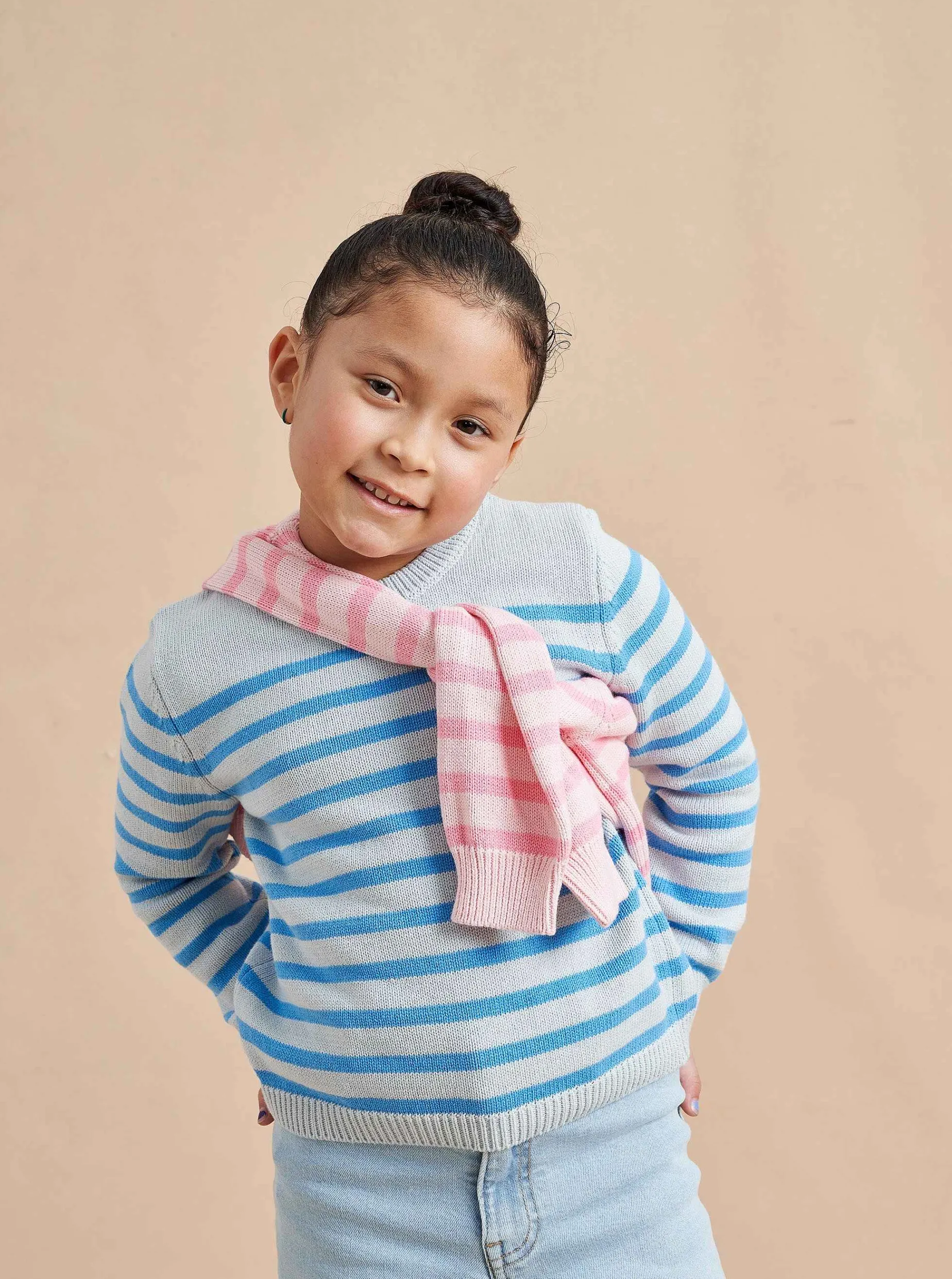La Ligne Marini Sweater Pale Blue Shop