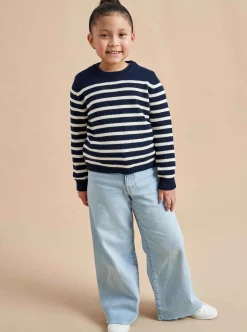 La Ligne Marini Sweater Navy/Cream Online