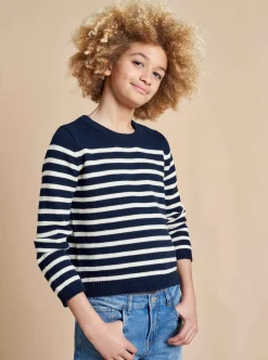 La Ligne Marini Sweater Navy/Cream Online