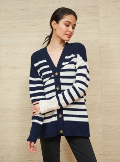 La Ligne Maritime Marin Cardigan Online