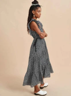 La Ligne Marta Dress Black/Ivory Best Sale