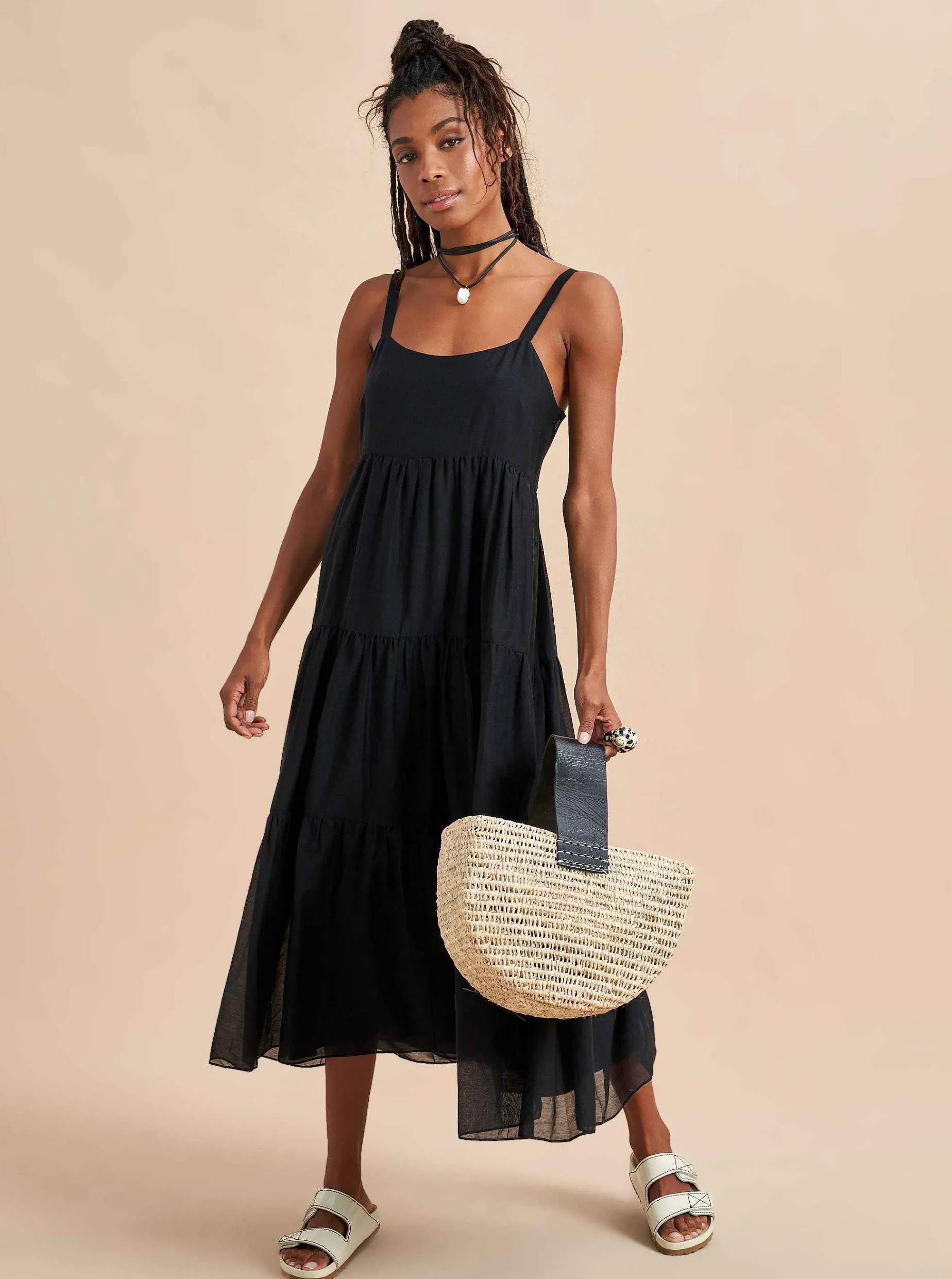 La Ligne Melisa Dress Black Flash Sale