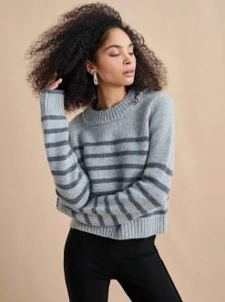 La Ligne Mini Marin Sweater Grey/Dark Grey Hot
