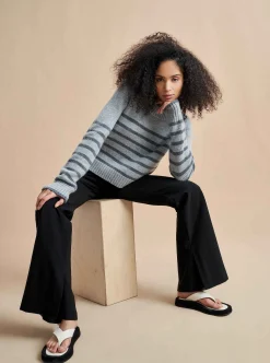 La Ligne Mini Marin Sweater Grey/Dark Grey Hot