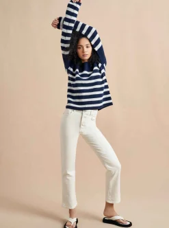 La Ligne Mini Striped Toujours Sweater Navy/Cream Best