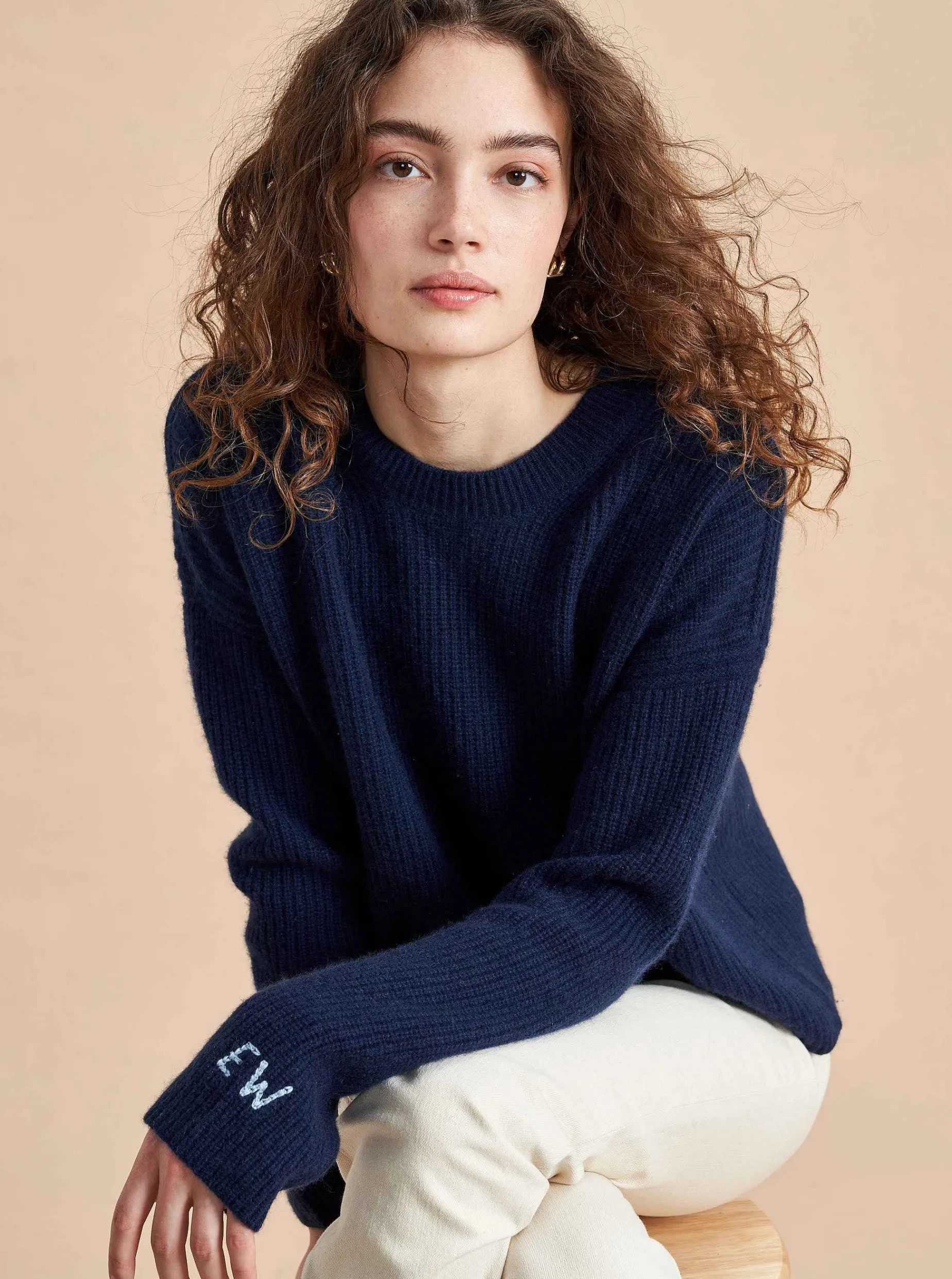 La Ligne Mini Toujours Sweater Pale Pink Hot