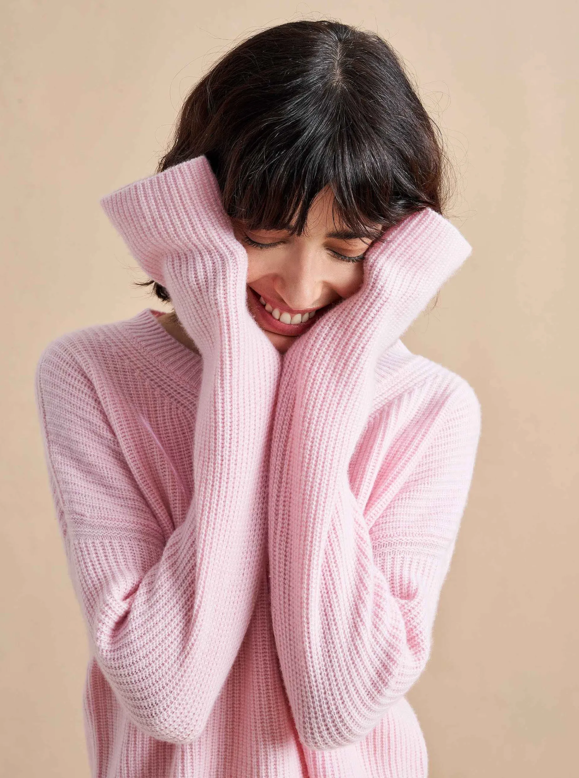La Ligne Mini Toujours Sweater Pale Pink Hot