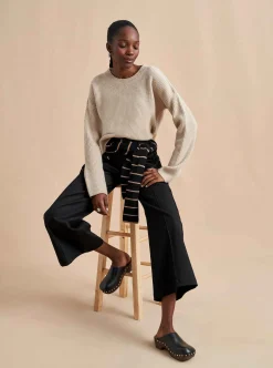 La Ligne Mini Toujours Sweater Tan Sale