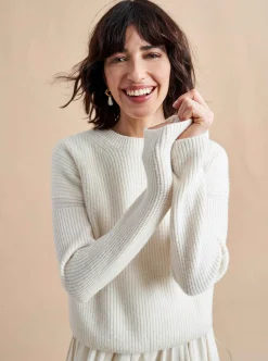 La Ligne Mini Toujours Sweater Cream Sale