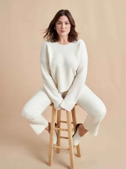 La Ligne Mini Toujours Sweater Cream Sale