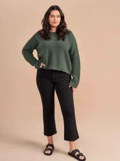 La Ligne Mini Toujours Sweater Army Outlet