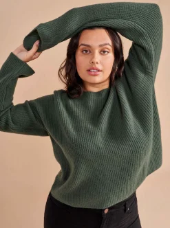 La Ligne Mini Toujours Sweater Army Outlet