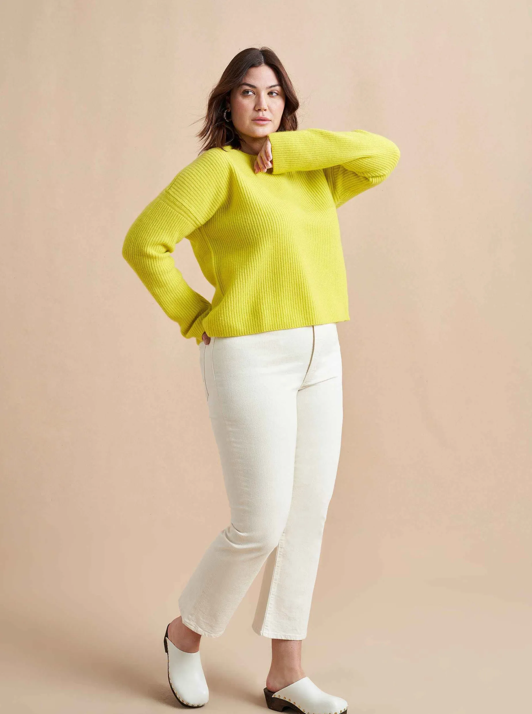 La Ligne Mini Toujours Sweater Lemon Cheap