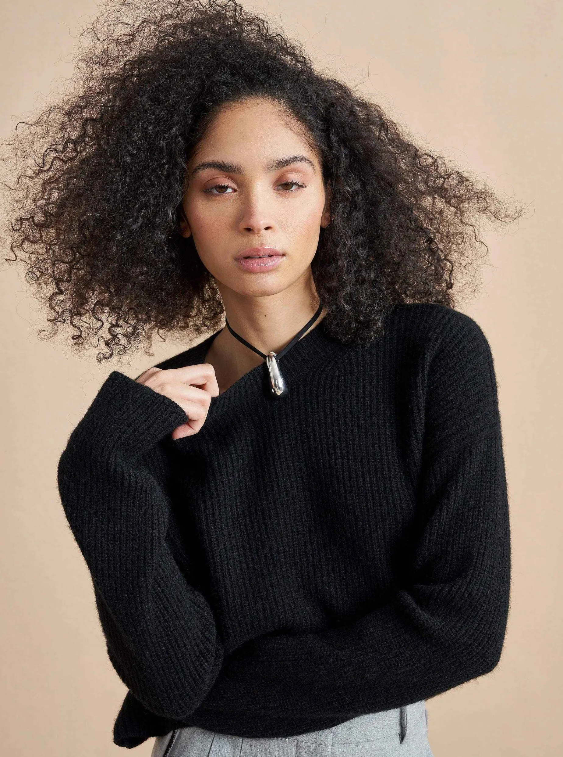 La Ligne Mini Toujours Sweater Black Discount