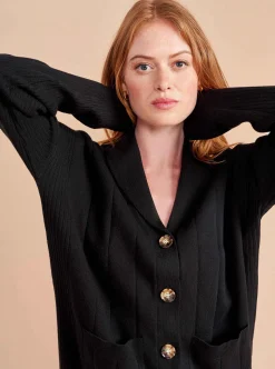 La Ligne Molly Cardigan Black Discount