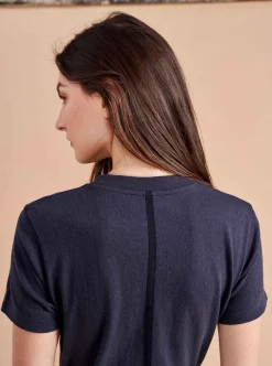 La Ligne Molly Tee Navy Cheap