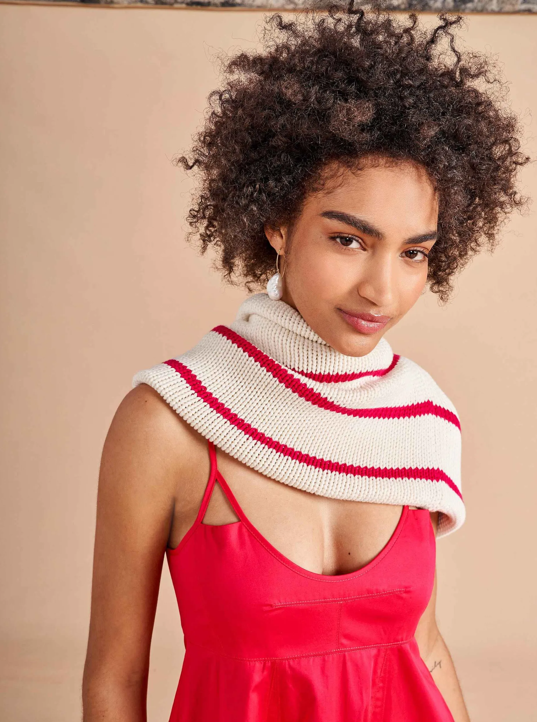 La Ligne Portia Dress Raspberry New