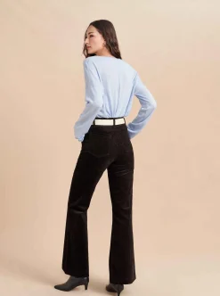 La Ligne Reece Trouser Chocolate Online