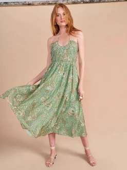 La Ligne Rosemary Dress Green/Mint Cheap