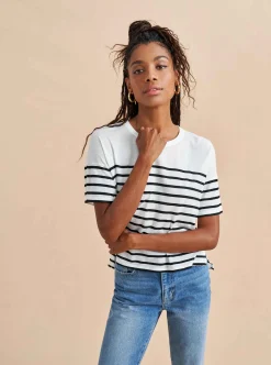 La Ligne Short Sleeve Teddy Tee Best