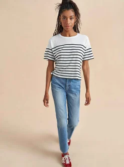 La Ligne Short Sleeve Teddy Tee Best