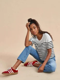 La Ligne Short Sleeve Teddy Tee Best
